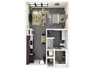 Eleven10 at Farmers Market Floorplan 1