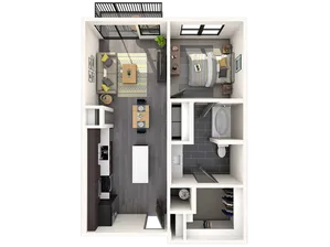 Eleven10 at Farmers Market Floorplan 2