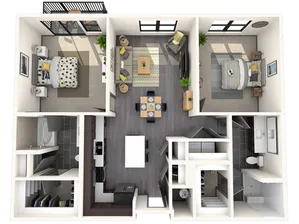 Eleven10 at Farmers Market Floorplan 7