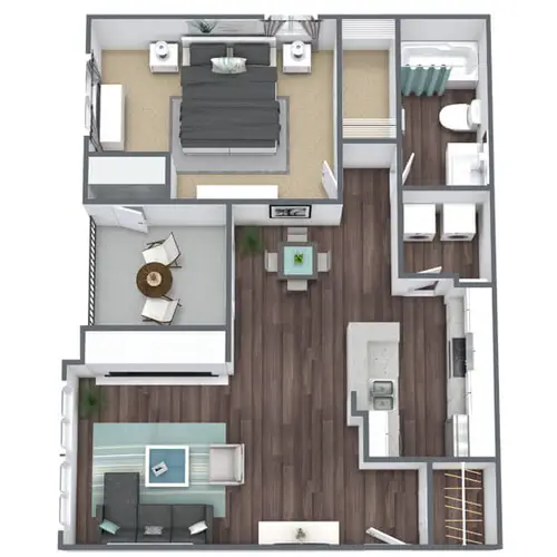 Essence North Dallas FloorPlan 005