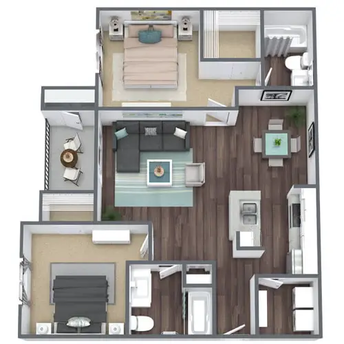 Essence North Dallas FloorPlan 014