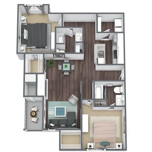 Essence North Dallas FloorPlan 018