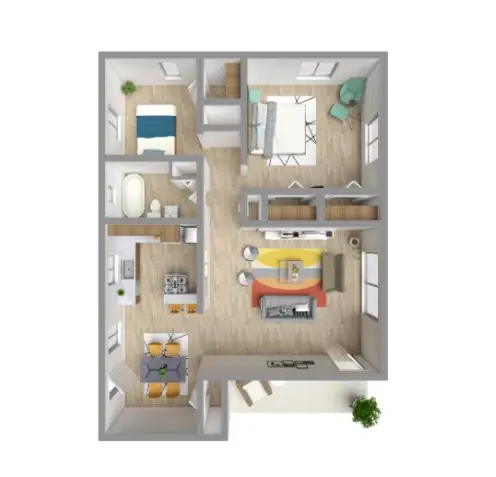 Estancia Hills floor plan 1