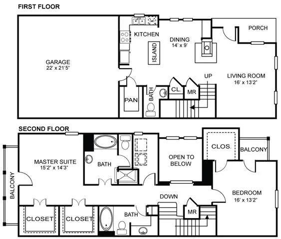 Estancia Townhomes Floorplan 3