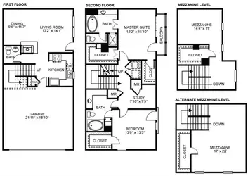 Estancia Townhomes Floorplan 4