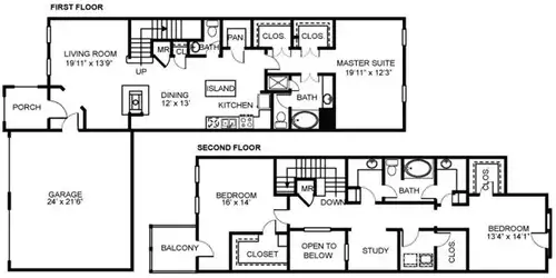 Estancia Townhomes Floorplan 5