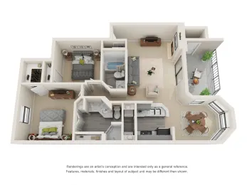 Everwood Apartments Webster Houston Apartment Floor Plan 13