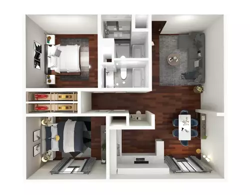 Fairfax Apartments Floorplan 3