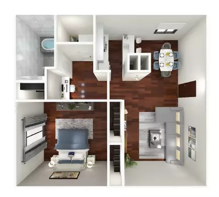 Fairfax Apartments Floorplan 5