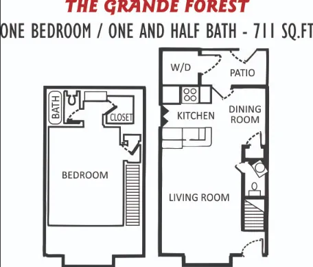 Falls at Kirkwood Houston TX Floor Plan 6