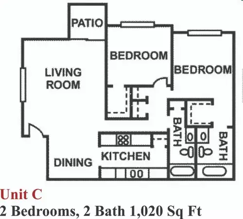 Falls of Deer Park Floorplan 3