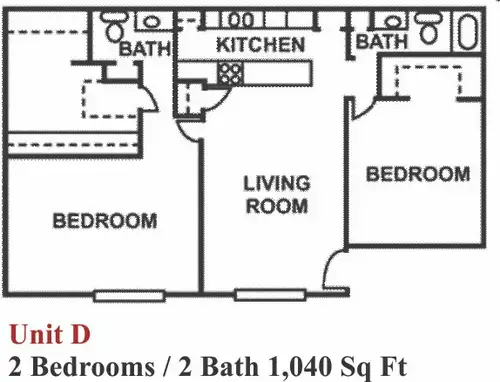 Falls of Deer Park Floorplan 4