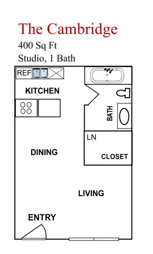 Falls of Las Villas FloorPlan 1