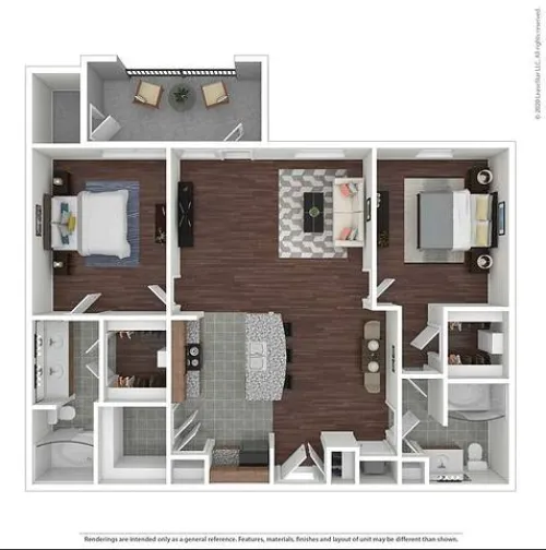 Fitzhugh Urban Flats Dallas floorplan 8