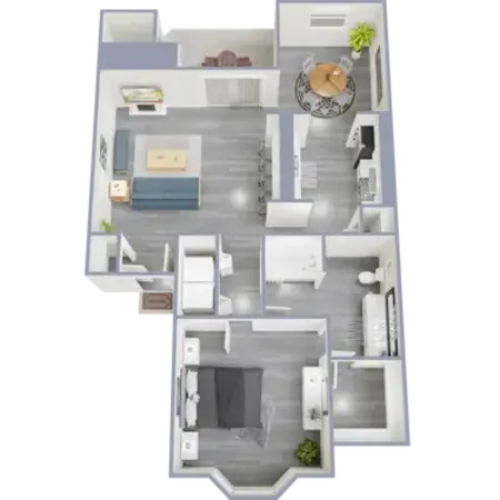 Frankford Flats Apartments FloorPlan 03