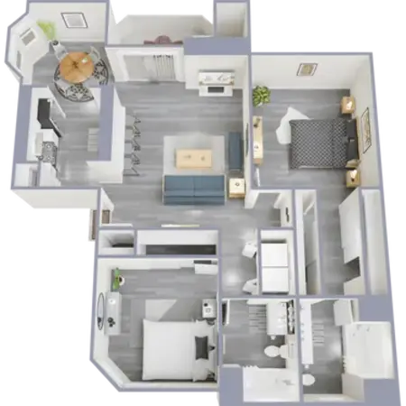 Frankford Flats Apartments FloorPlan 05