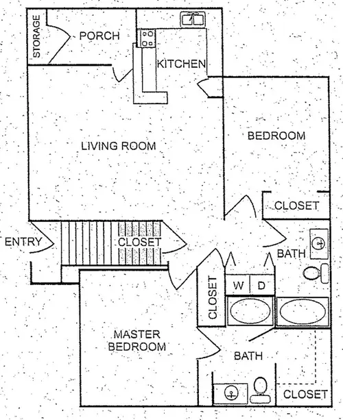 Freeport Oaks Apartments FloorPlan 02