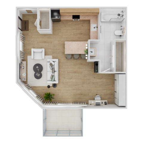 Gables Katy Trail floor plan 2