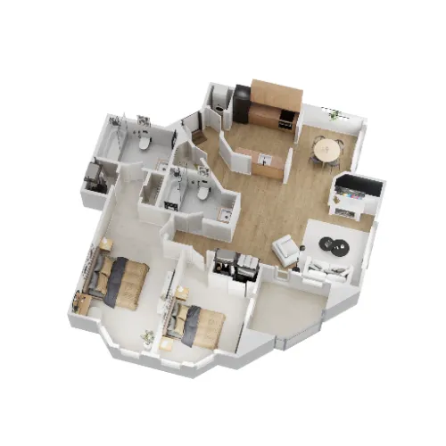 Gables Uptown Trail Floorplan 10