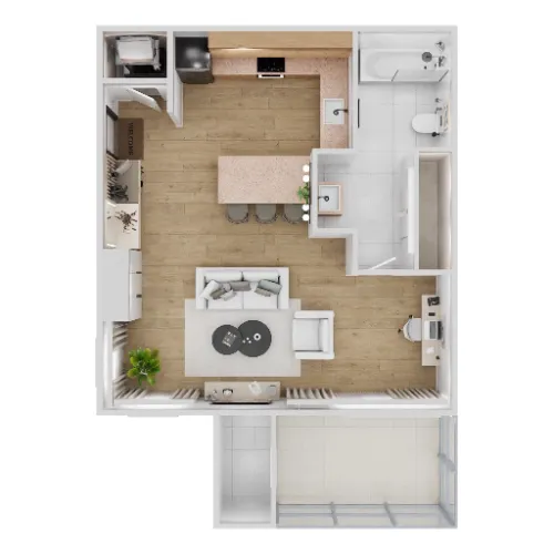 Gables Uptown Trail Floorplan 2