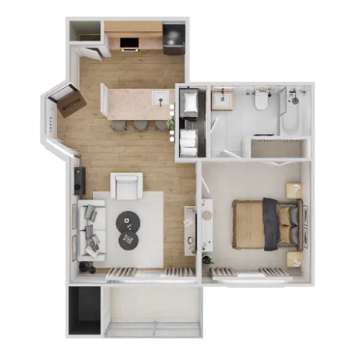 Gables Uptown Trail Floorplan 3