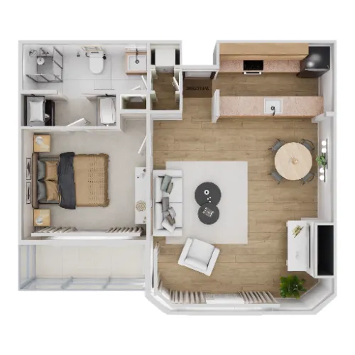 Gables Uptown Trail Floorplan 5