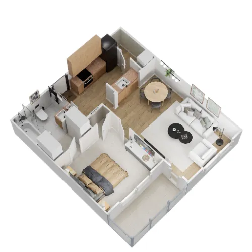 Gables Uptown Trail Floorplan 6