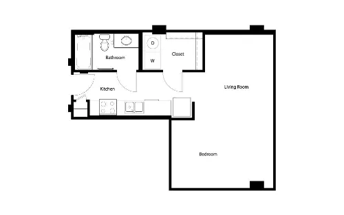 Gallery At Turtle Creek floor plan 1