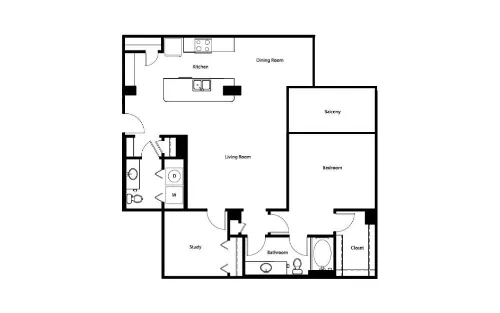 Gallery At Turtle Creek floor plan 11