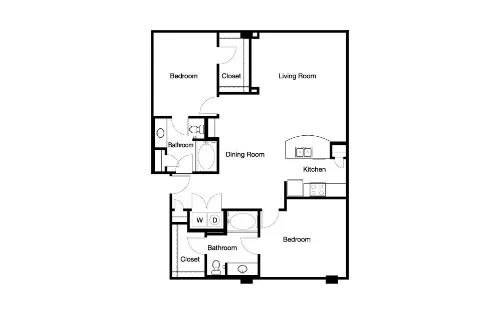 Gallery At Turtle Creek floor plan 2