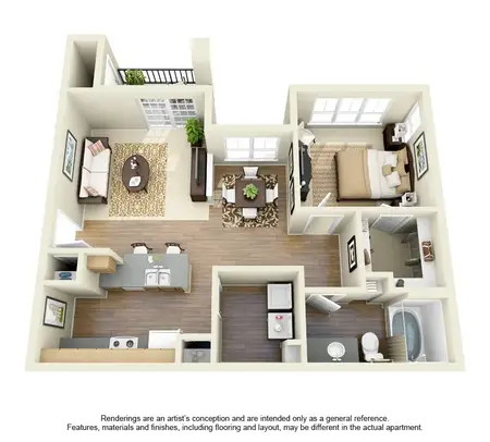 Gates De Provence Dallas FloorPlan 1