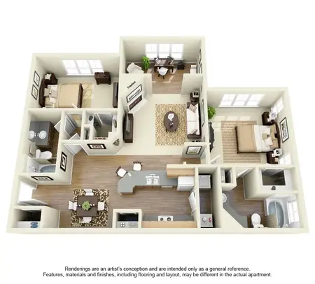 Gates De Provence Dallas FloorPlan 4