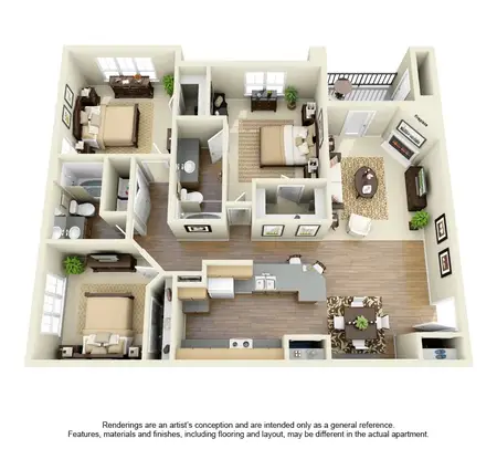 Gates De Provence Dallas FloorPlan 5