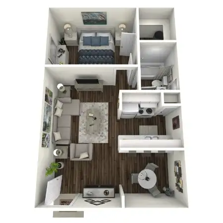 Gateway Grove Apartments Floorplan 1