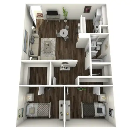 Gateway Grove Apartments Floorplan 2