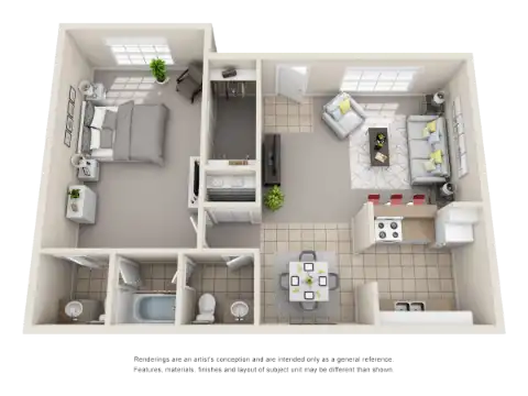 Glacier Court Apartments Floorplan 2