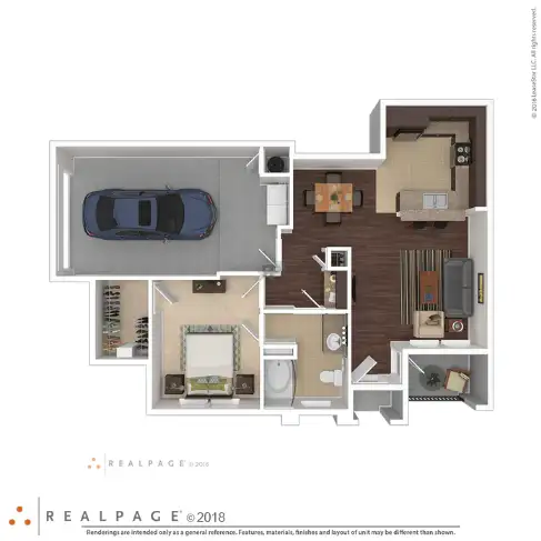 Glenwood Trails II Apartments Floorplan 2