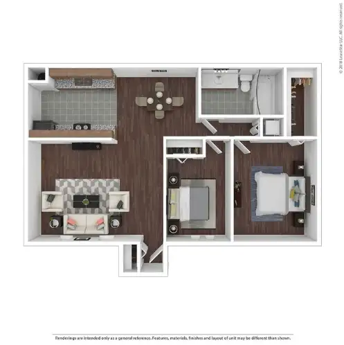 Gracie Square Apartments Floorplan 2