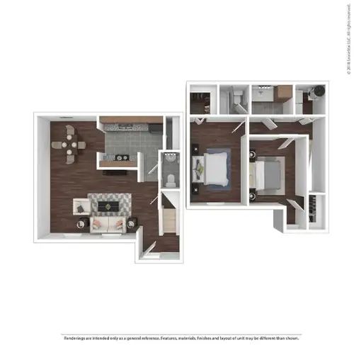 Gracie Square Apartments Floorplan 3