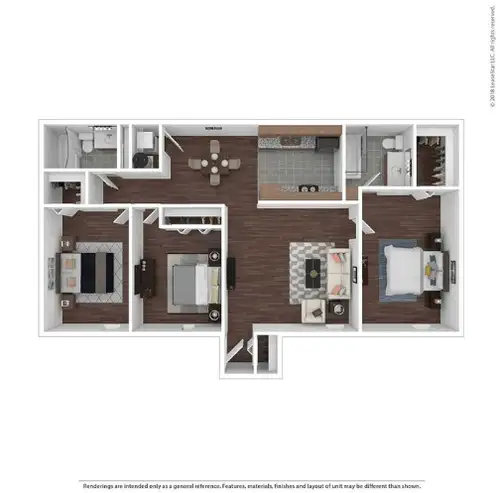 Gracie Square Apartments Floorplan 4