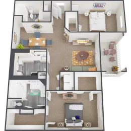 Gramercy Park Apartments Floorplan 5