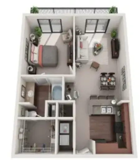 Gramercy on the Park Dallas FloorPlan 4