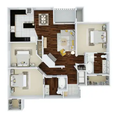 Grand Estates at Kessler Park Floorplan 9