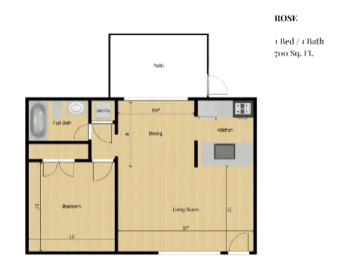 Greenhouse Flats Floorplan 11