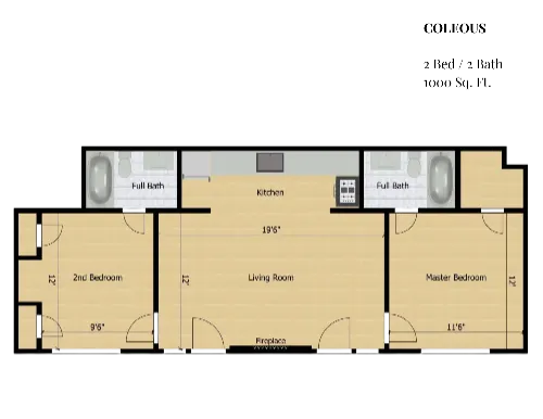 Greenhouse Flats Floorplan 8