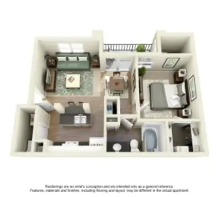 Greysons Gate Dallas FloorPlan 1