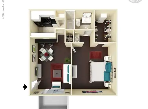 Hadley @ Bellmar Floorplan 4