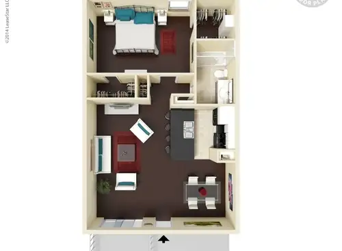 Hadley @ Bellmar Floorplan 6