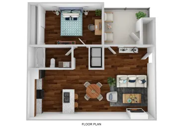 Harper Apartments Floorplan 2