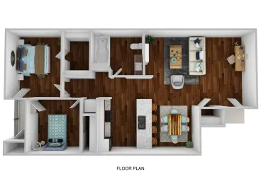 Harper Apartments Floorplan 3